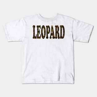 Leopard Kids T-Shirt